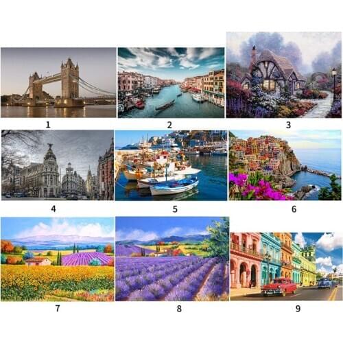 500Pcs/Set Mini Paper Assembly Jigsaw High Difficulty Puzzle Toys For Adults Children Educational Games Toy Decompression Puzzle