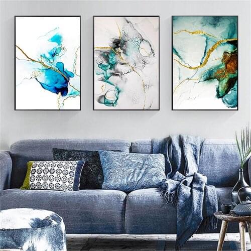 Abstract Colorful Luxury Poster Canvas Painting Modern Minimalist Picture Home Decor Wall Art Nordic Print for Living Room Decor
