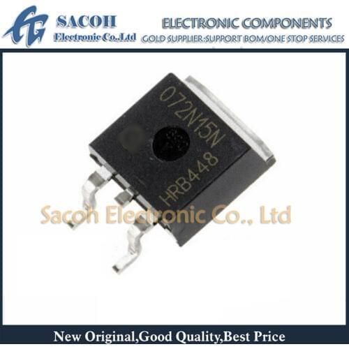 Free Shipping 10Pcs IPB072N15N3G 072N15N IPB073N15N5 073N15N5 IPB075N04LG 075N04L TO-263 100A 150V Power MOSFET