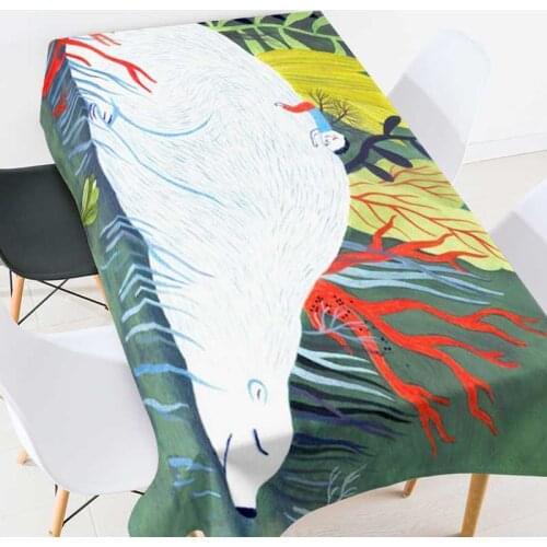 Home Rectangular Table Tablecloth Wedding Decoration Waterproof Coffee Tables Cover Party Decoration Nappe De Table Manteles