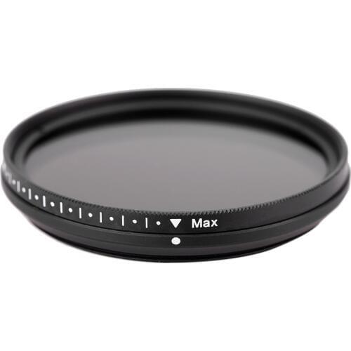 Fotga 49mm Slim Fader Variable ND Filter Adjustable Neutral Density ND2 to ND400 for SLR Camera Digital Camera Camcorder DV