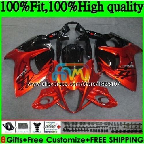 Injection For SUZUKI Hayabusa GSXR-1300 GSXR 1300 56BS.83 Dark orange GSXR1300 08 09 10 11 12 2008 2009 2010 2011 2012 Fairing