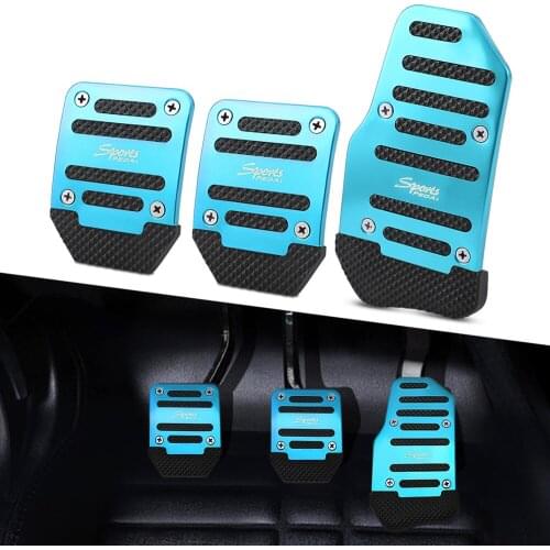 Car styling Non-Slip Car Pedal Cover Case For DACIA SANDERO STEPWAY Dokker Logan Duster Lodgy