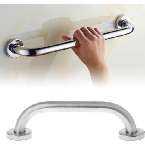 NoEnName-Null Bathroom Shower Tub Hand Grip Stainless Steel Safety Toilet Support Rail Disability Aid Grab Bar Handle
