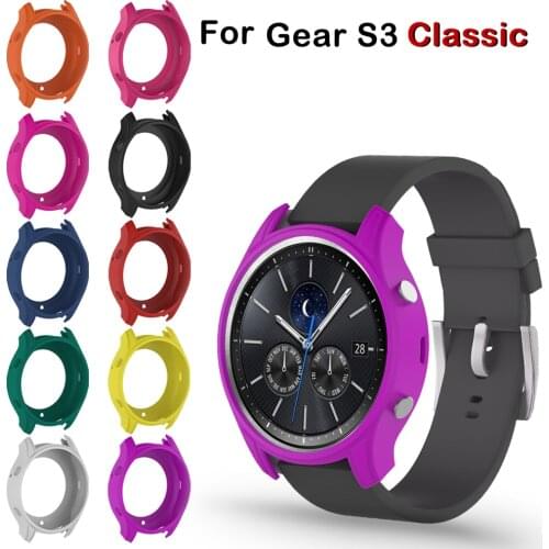 Silicone Case Cover For Samsung Gear S3 Classic Smart Watch Waterproof Scratch Dustproof Protective Shell