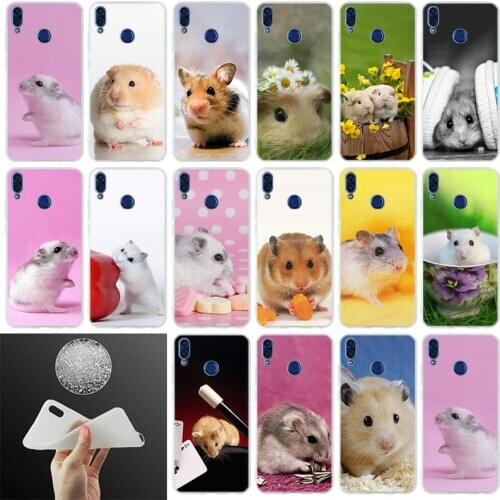 Soft Silicone Cover Phone Case Hamster For Huawei Honor 30 20 10 9 Lite 9a 8a 7a pro 8x 10i 30s