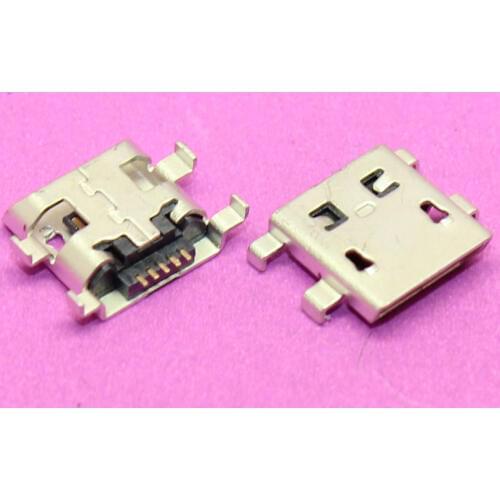 YuXi Brand NEW Micro USB jack charging port socket connector, Bevel mouth, 7.56*7.68*2.68mm