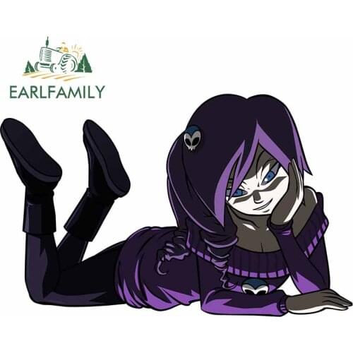 EARLFAMILY 13cm x 8.3cm For ZONE Sama Funny Car Stickers Laptop Decals Fashion Occlusion Scratch Waterproof Decoration