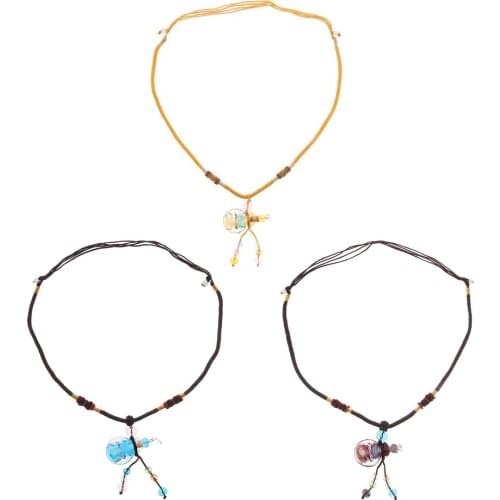 Womens Locket Necklace Perfume Essential Oil Aromatherapy Diffuser Pendant