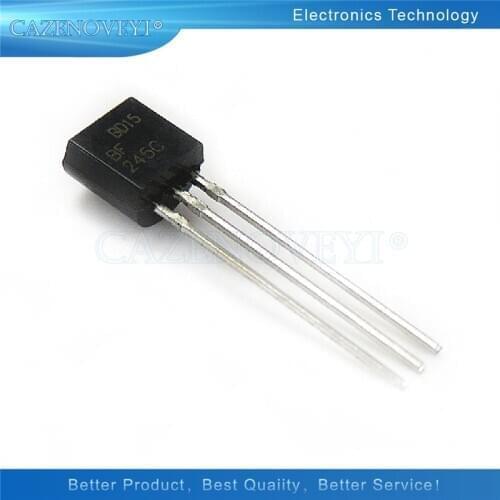 10pcs/lot BF245C F245C TO-92 In Stock