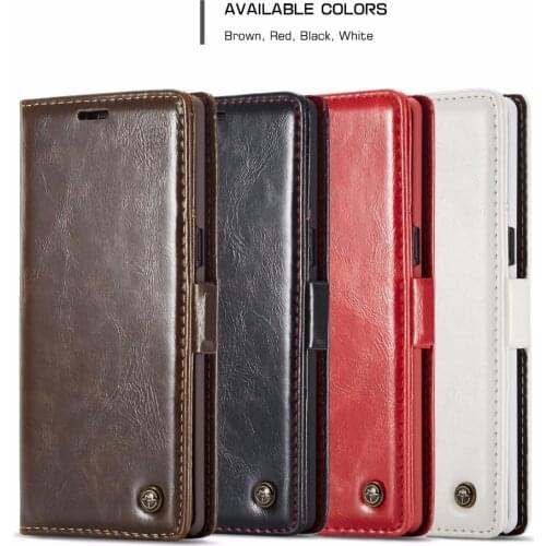 10pcs/lot For Samsung S9 S10 e CaseMe Leather Magnetic Cover Phone Case For Samsung S8 A9 A8 A7 A6 J6 J4 plus note 9 8