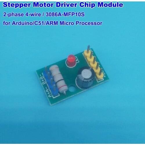 DC 5V 2-phase 4-wire Micro Stepper Motor Driver Mini Stepping Motor Controller Chip Module Board for MCU Arduino C51 ARM
