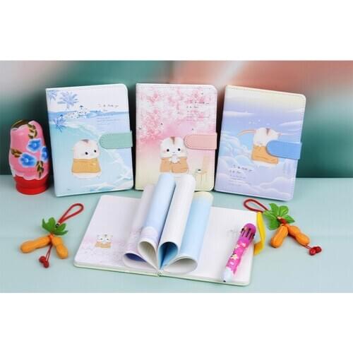 European style 36K Notebooks Journal Planner Notebook Agenda Organizer Note Book for Girl School Student Stationery