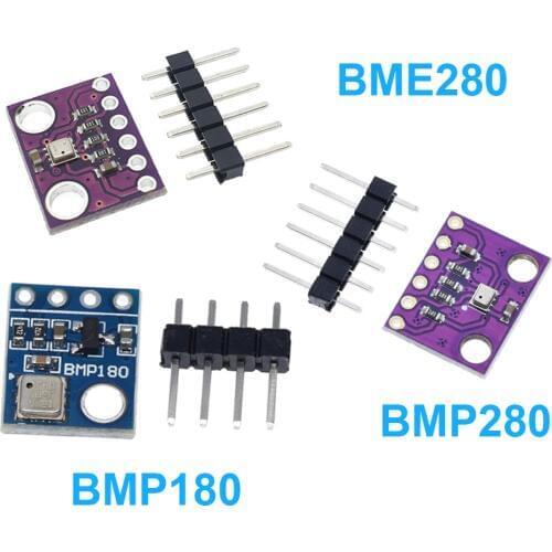 I2C / SPI BMP180 BMP280 3.3 BME280 Digital Barometric Pressure Altitude Sensor High Precision Atmospheric Module Replace BMP180