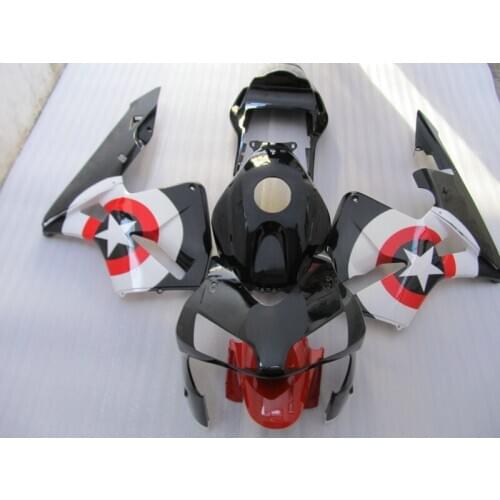Injection mold ABS aftermarket fairing kit for Honda CBR600RR 2003 2004 red white black fairings CBR600 RR 03 04 bodykits CF27