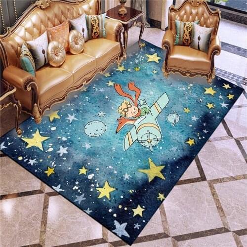 Lovely Little Prince Anti Slip Welcome Entrance Doormats Floor Mats for Living Room Bedroom Carpet