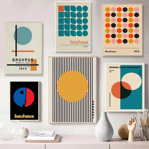 Modular Pictures Cool Red Blue Yellow Abstract Canvas Painting Wall Art Posters Print Modern Living Room Home Decor No Framework