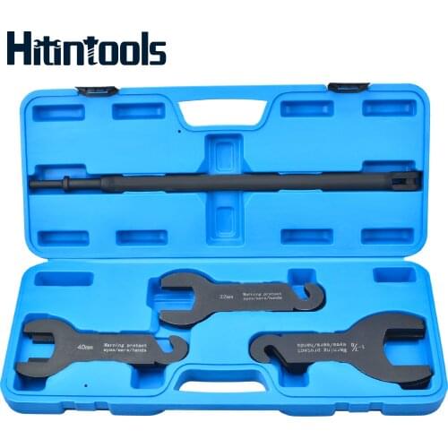 Pneumatic Fan Clutch Wrench Set Removal Tool Kit for Ford/GM/Chrysler/Jeep