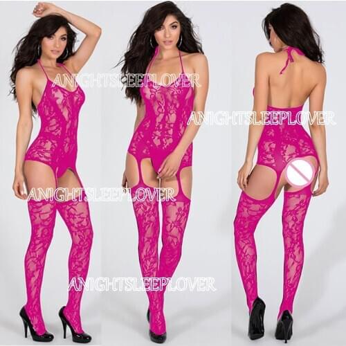 Lingerie Bodysuit Underwear Sleepwear Sexy Body Tight Fetish Erotic Open Crotch Teddies Costumes Bodystocking Baby Doll Mujer