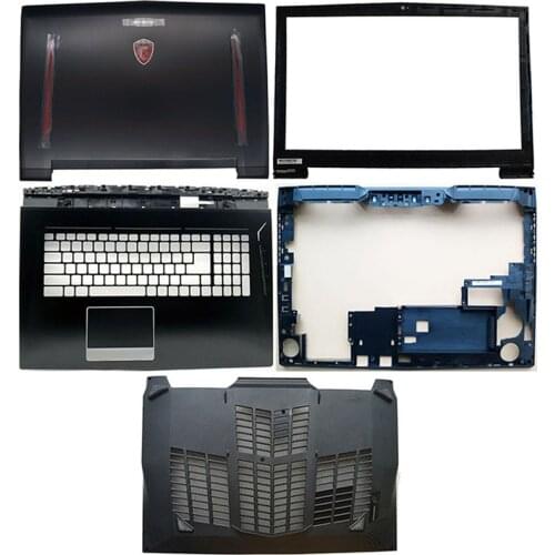 NEW For MSI GT73 GT73VR GT73EVR MS-17A1 Series Laptop LCD Back Cover/Front Bezel/Palmrest/Bottom Case A B C D E Cover Black