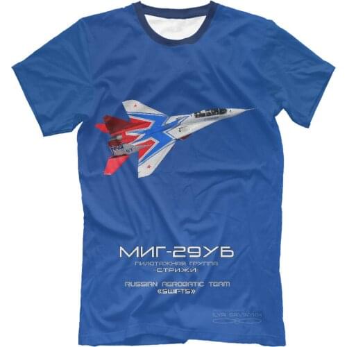 MiG-29UB Swifts NEW t-shirt Russian Army air Force aircraft