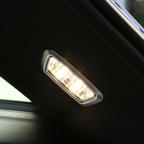 Top Quality Car Interior Accessory Rear Trunk Light Trim Car Sticker For Mercedes Benz GLC 2016-2018