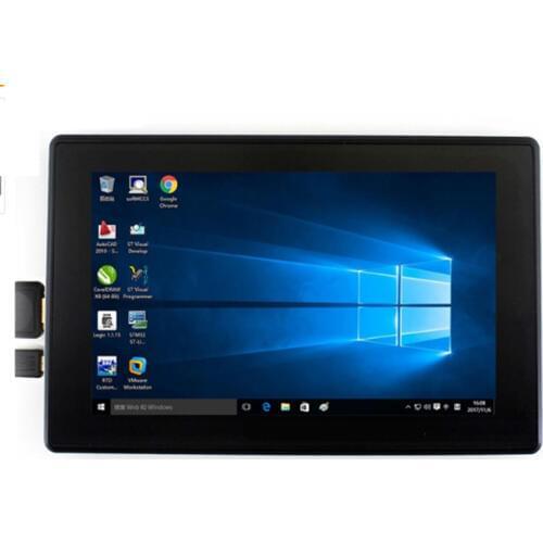 For Raspberry pi 4 model b / 3b + / 3b 7 inch screen with lcd screen case 7 display monitor 1024x600 ips capacitive touch screen
