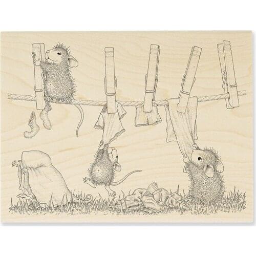 CLEAR STAMP cartoon mouse DIY Scrapbook Card album paper craft silicon rubber roller transparent stamps 137