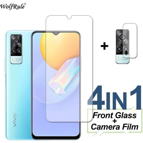 Glass For ViVo Y52 5G Y31 Y70t Y51S Screen Protector Tempered Glass HD Protective Phone Camera Lens Film For ViVo IQOO U1