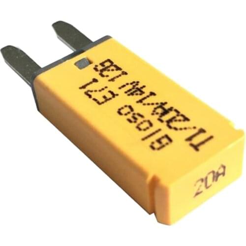 20A 14V DC Car Reset Circuit Breaker Protector Mini Blade Fuse Yellow High Performance