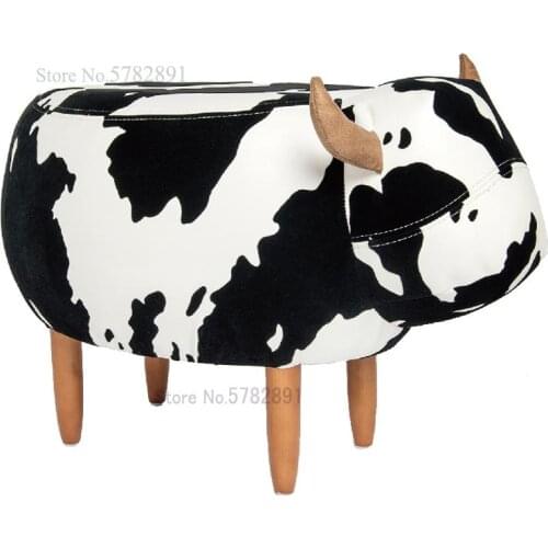 Animal Sitting Pier Creative Living Room Entrance Home Baby Childrens Sofa Change Shoes Footstool
