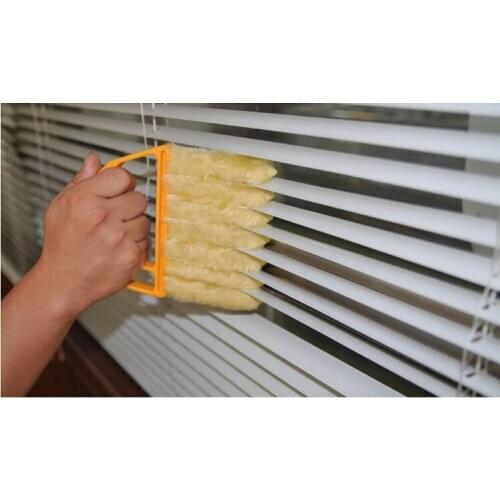1PC Microwave Cleaner Venetian Blind Cleaner Air Conditioner Duster Cleaning Brush Washing Window Household Cleaning Tool QA 108