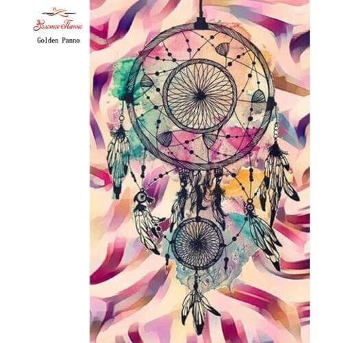 5D Diamond Painting Landscape diamond embroidery wind chimes Cross Stitch Full Hand Home Decor drill kids gift