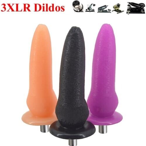 Y17 Entry Level Sex Machine Attachment 3XLR Accessories Dildos Suction Cup Sex Love Machine Products For Women For Man