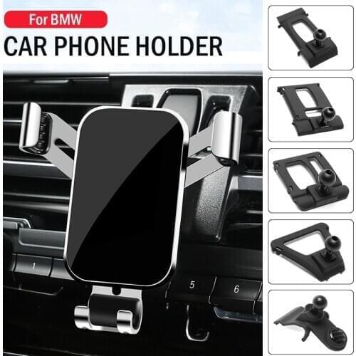Car Mobile Phone Holder Cellphone Bracket For BMW F20 F21 F23 F45 F30 F31 F07 F10 F11 G30 G32 G38 G11 G12 F48 F49 G01 G02 F52