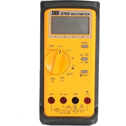 TES-2712 LCR Digital Multimeter Inductance, Capacitance,Ohm Measurement Tester LCD Multimeter,Peak Detectmeasurement