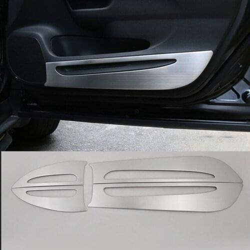 FOR HONDA CRV CR-V 2012-2016 4pcs stainless Car door Anti-kick panel cover trim
