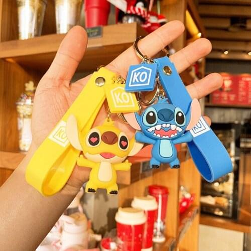 Cartoon Cute Stevie Keyring Lovers Creative Car Keychain Bag Pendant Silicone Doll Pvc Pendant Key Chain