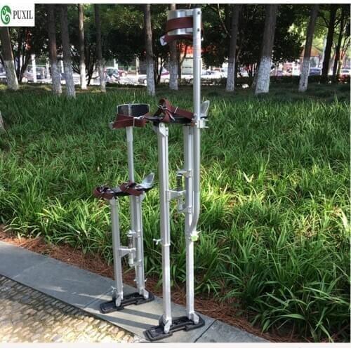 New 24 "-40" Adjustable Professional Aluminum Plastering Ladder Plaster Stage Stilts Interior Decoration Accessories Stan