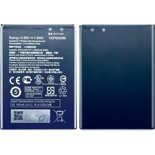 2020 new Original for Asus B11P1428 Battery For ASUS ZenFone ZB450KL ZE500KG 5" X009DB ZB452KG ZenFone Go 4.5 2000mAh