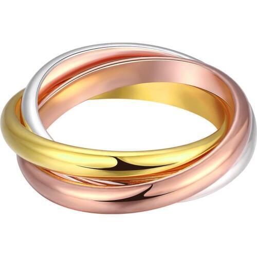 Silver Plated New Design Geometry Finger Ring For Lady R058 Size 6 7 8 9