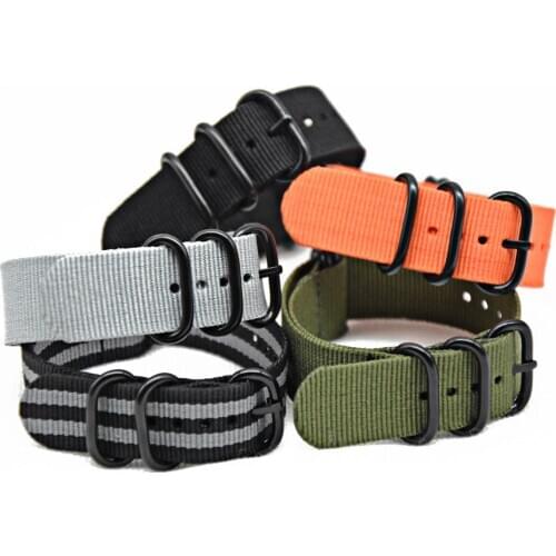 Onthelevel Replacement 18/20/22/24mm Watch Strap Nato Nylon Watch Band Buckles Ring Belt Wristbands 2018 Bracelet wrist