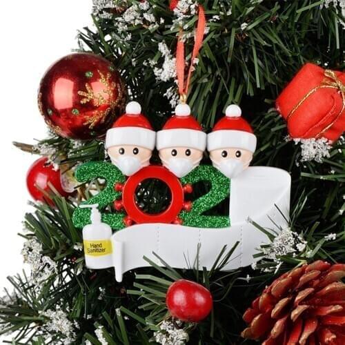 Christmas Xmas Tree Hanging Ornaments Personalized Family Ornament Decor Home Decoration Dropship