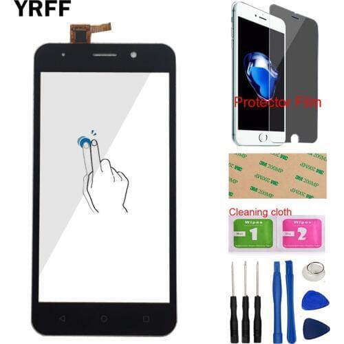 5.0'' Touch Screen For Vertex Impress Luck Touch Screen Digitizer Panel Front Glass Sensor Tools Protecotr Film Adhesive