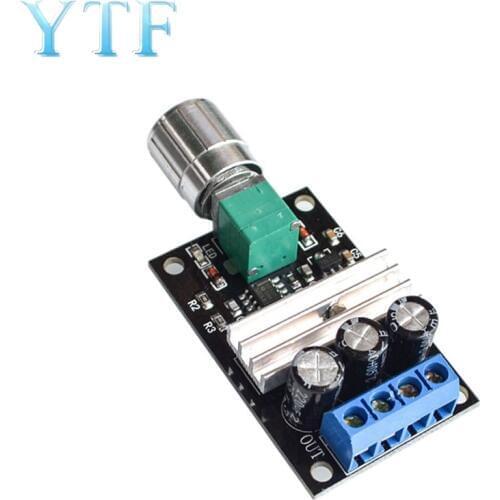 DC 6-28 V 12 V 24 V 3A PWM Control Switch Driver Of Engine Speed Regulator Variable Fan Adjustment for DC Motor Governor Tools