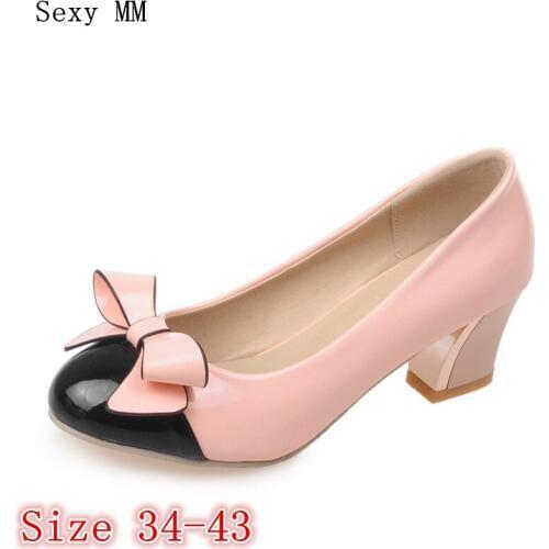 High Heels Women Pumps High Heel Shoes Stiletto Woman Party Wedding Shoes Kitten Heels scarpin Plus Size 34 - 40 41 42 43