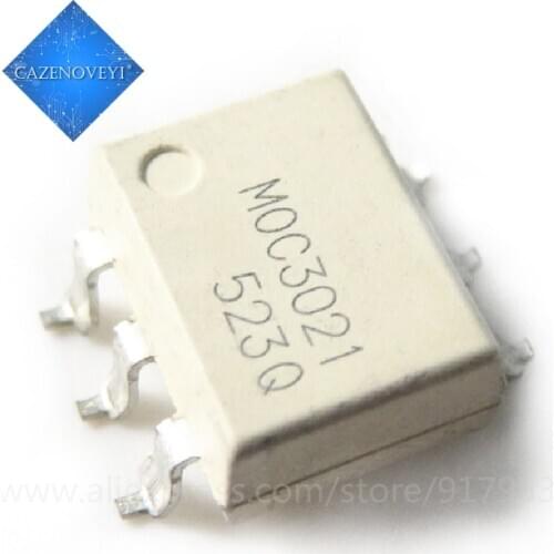 10pcs/lot MOC3021 MO3021 SOP6 SMDnew and original IC In Stock