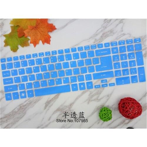 15 inch laptop keyboard cover Protector For Acer Aspire V3-571G E5-572G V3-551G V3-771G V3-731G E1-570 E1-572G V3-772G E1-510