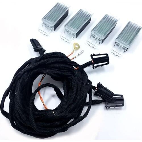 5G0947409 LED Footwell Light For VW Golf 6 Golf 7 Je.tta MK5 MK6 Tiguan Passat B7 B8 5GG 947 409 5GG947409 5G0 947 409