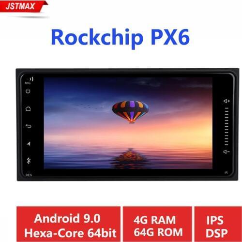 7" 2 Din Android 9.0 car Radio GPS for Toyota Corolla Camry Prado RAV4 Highlander Yaris Tundra Sequoia 4 Runner 86 Scion 200*100